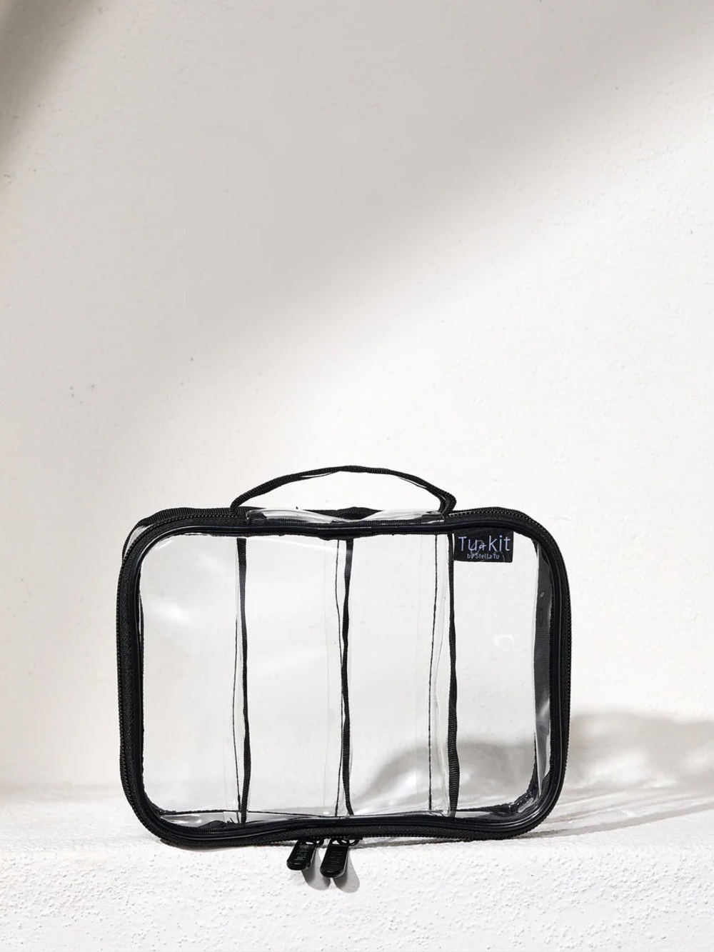 Clear Black Travel Electronics Organizer Bag - Picture 2 of 4